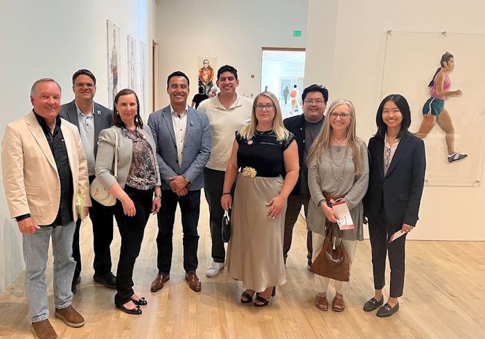 McManis Faulkner group photo at San Jose Museum of Art