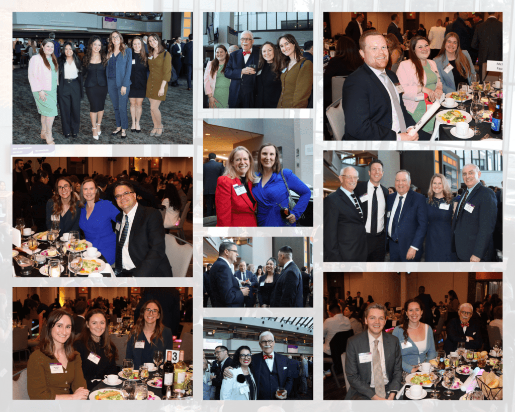 collage of guests at Law Foundation of Silicon Valley event